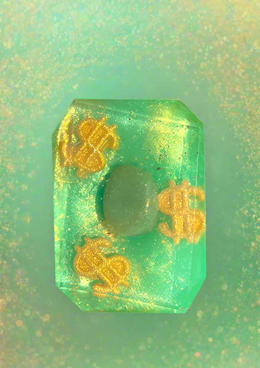 Money Mindset - Soap Bar (Hidden Crystal Inside!)