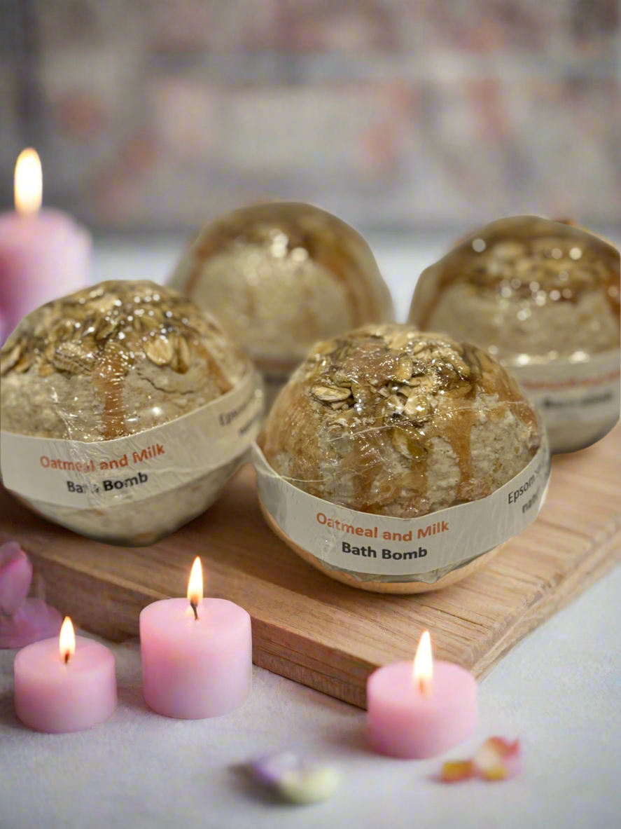 Oatmeal Milk - Bath Bomb