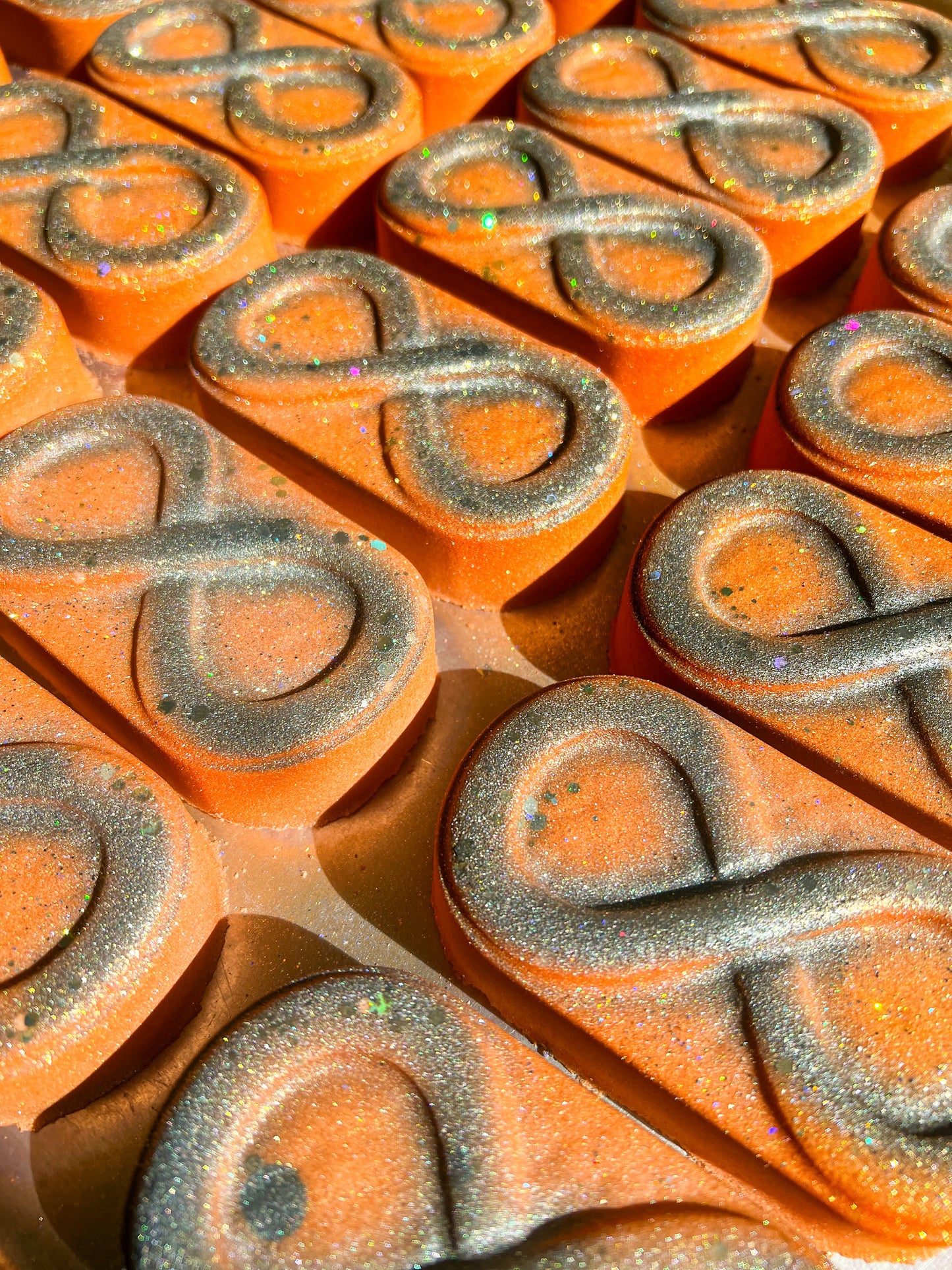 INFINITY FLAME - Crystal-Infused BathBomb