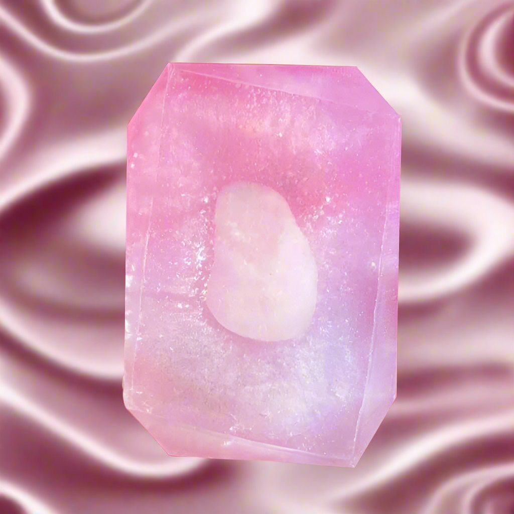 Wild Roses - Soap Bar (Hidden Crystal Inside!)