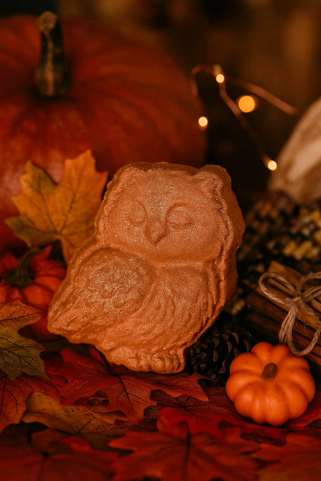 Autumn Hoot - (Crystal-Infused) BathBomb
