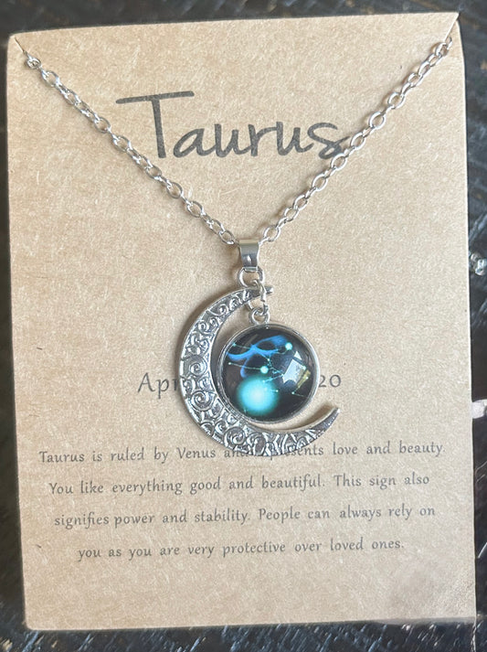 🌙Zodiac Moon Necklaces