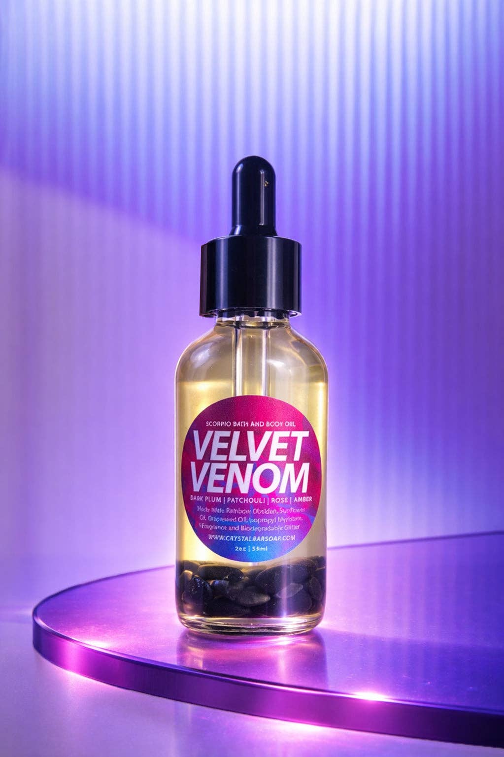 Velvet Venom - (Crystal-Infused) Body Oil
