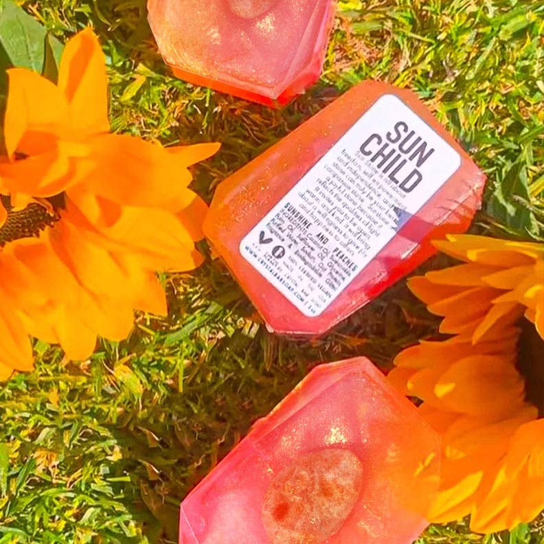 Sun Child – Crystal-Infused Soap Bar