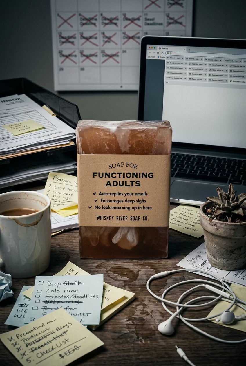 Soap for Functioning Adults - Artisan Soap Bar