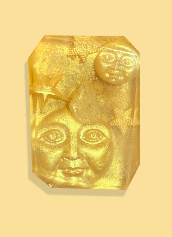 GLOW LIKE THE MOON - Crystal-Infused Soap Bar