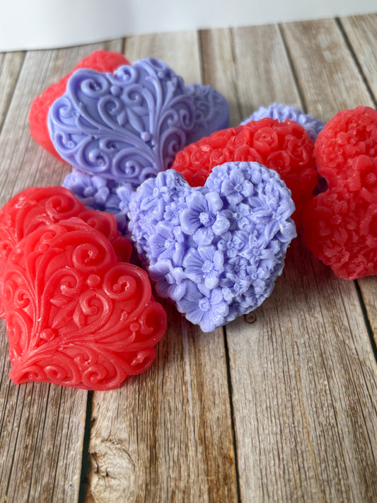 Floral Heart - Artisan Soap Bar
