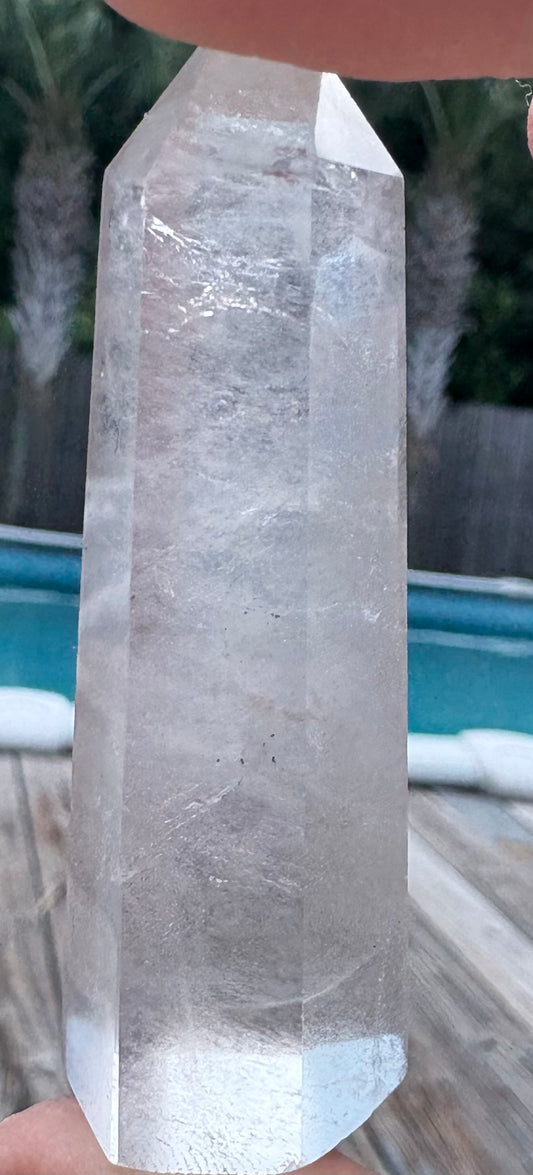 Clear Quartz Tower