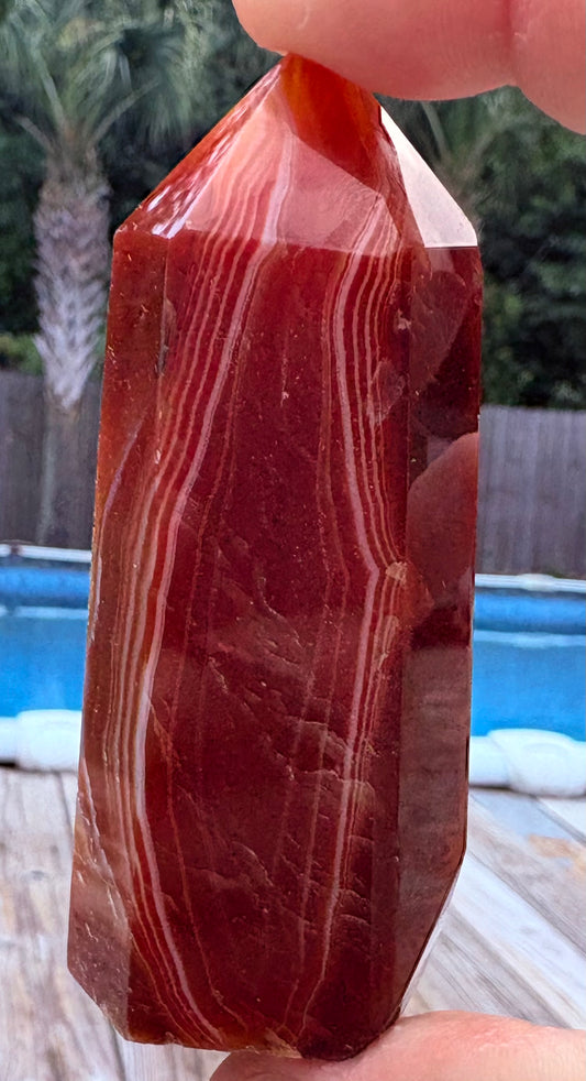 Carnelian Agate Tower