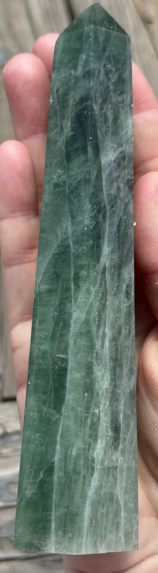 Green Fluorite Tower