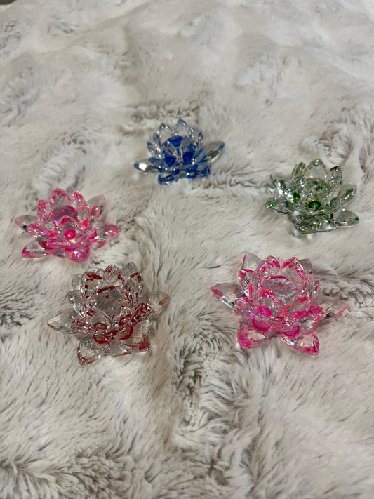 🌸Crystal Lotus Flower