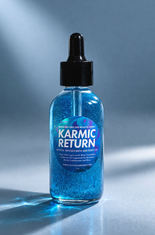 Karmic Return - Crystal-Infused Bath Oil