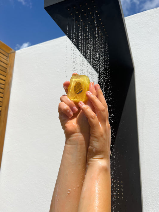 Attracting Wealth - Crystal-Infused Soap Bar