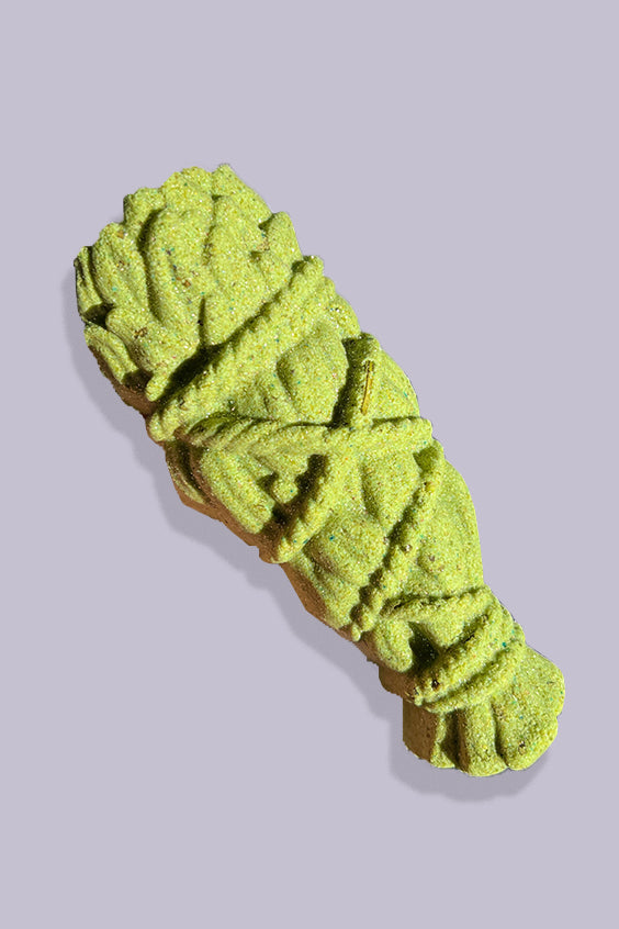 SEASONAL SAGE - Crystal-Infused BathBomb