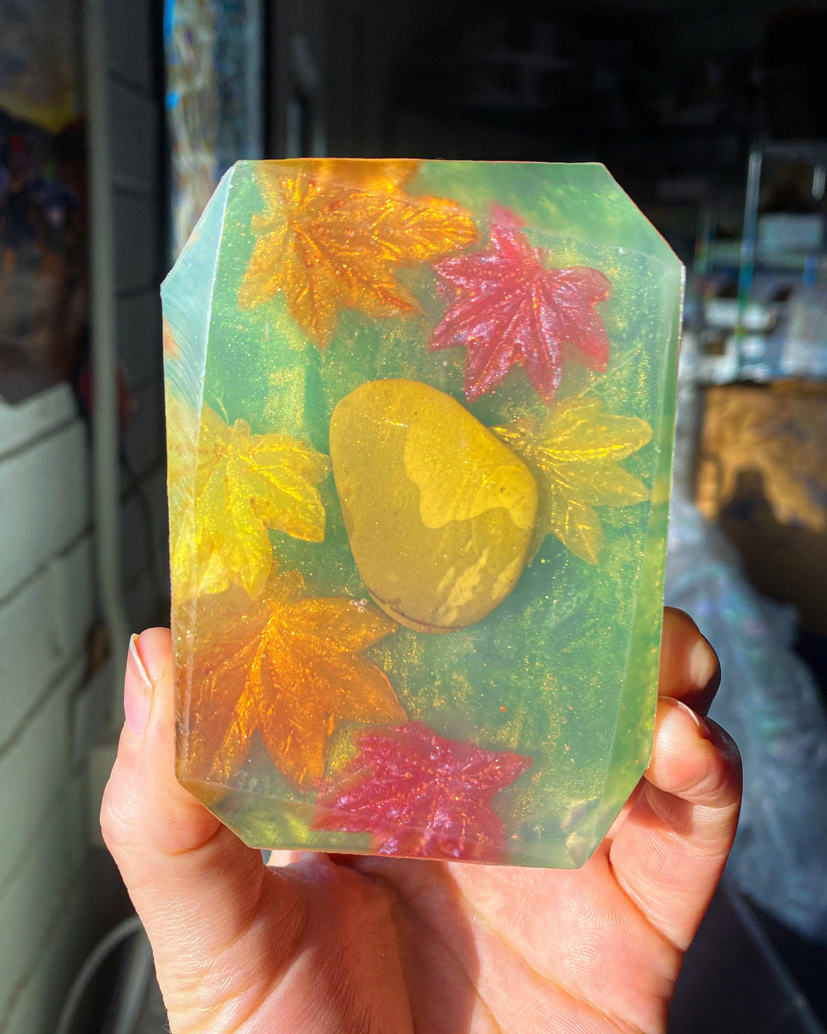 October Lane - (Crystal-Infused) Soap Bar