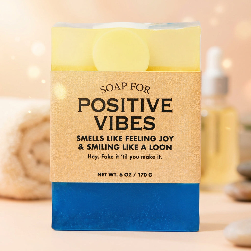 Soap for Positive Vibes - Artisan Soap Bar
