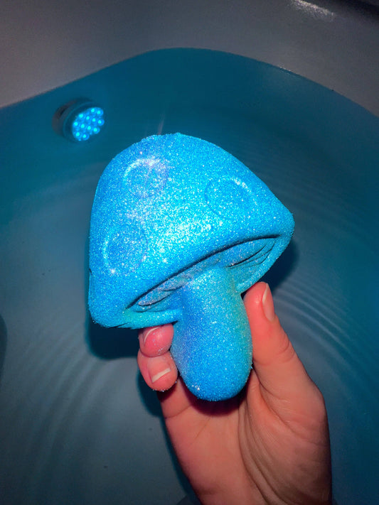 Magic Mushroom - Bath Bomb (Hidden Crystal Inside!)