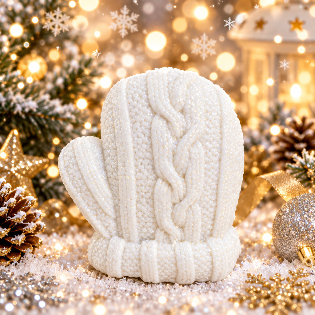 White Mitten - 3D Luxe Soap