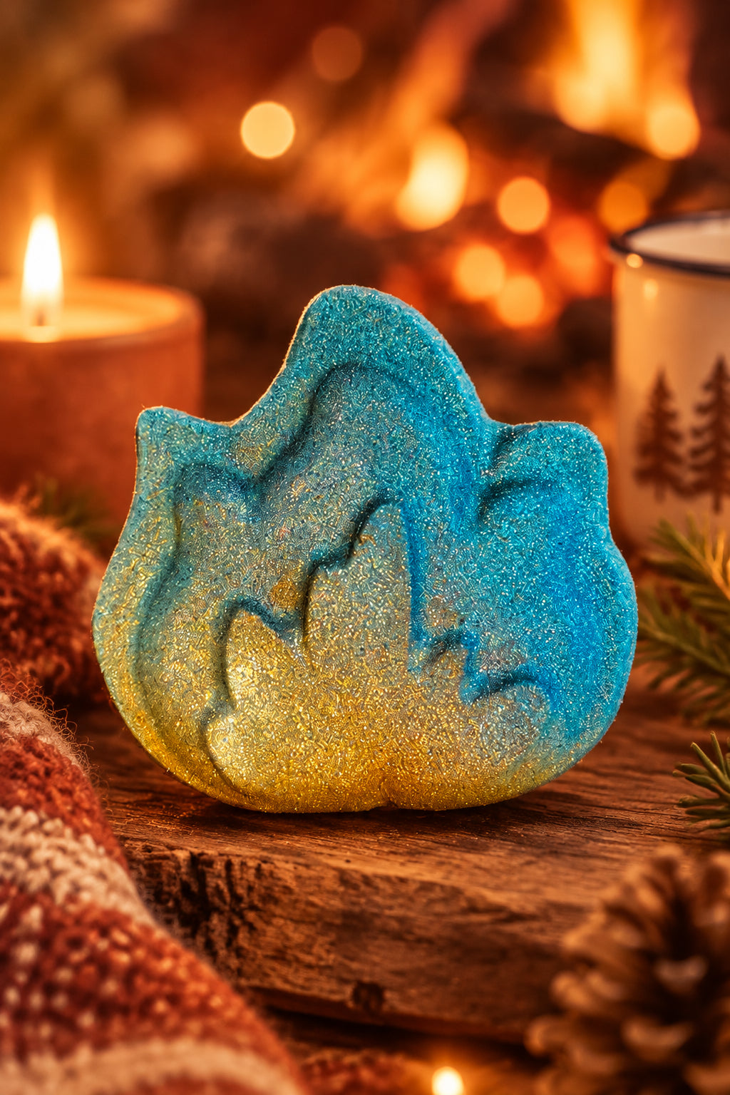 September Embers - (Crystal-Infused) BathBomb