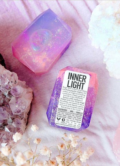 Inner Light - Soap Bar (Hidden Crystal Inside!)