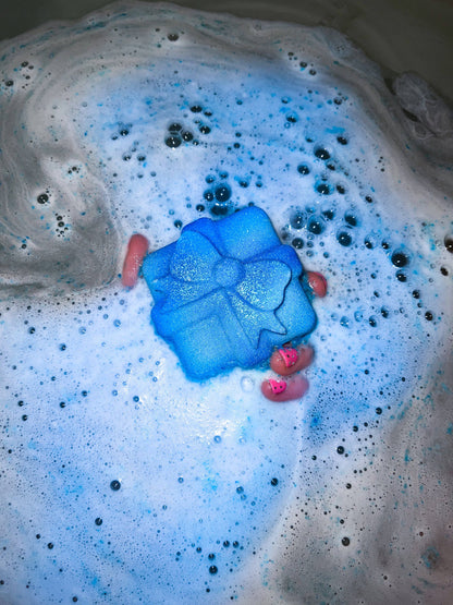 Unwrap the Magic – Crystal-Infused Bath Bomb (XL)