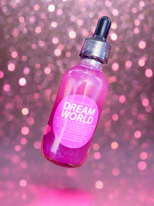 Dream World - Bath & Body Oil (Crystal-Infused)