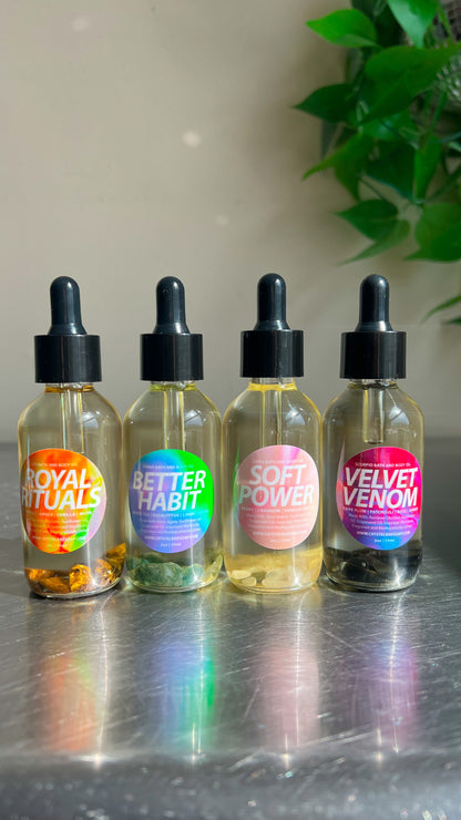 SOFT POWER (Libra) - Crystal-Infused Bath Oil