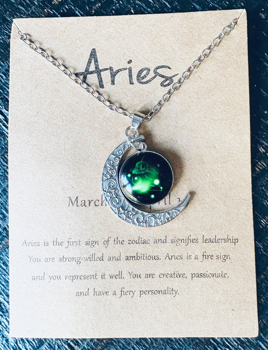 🌙Zodiac Moon Necklaces