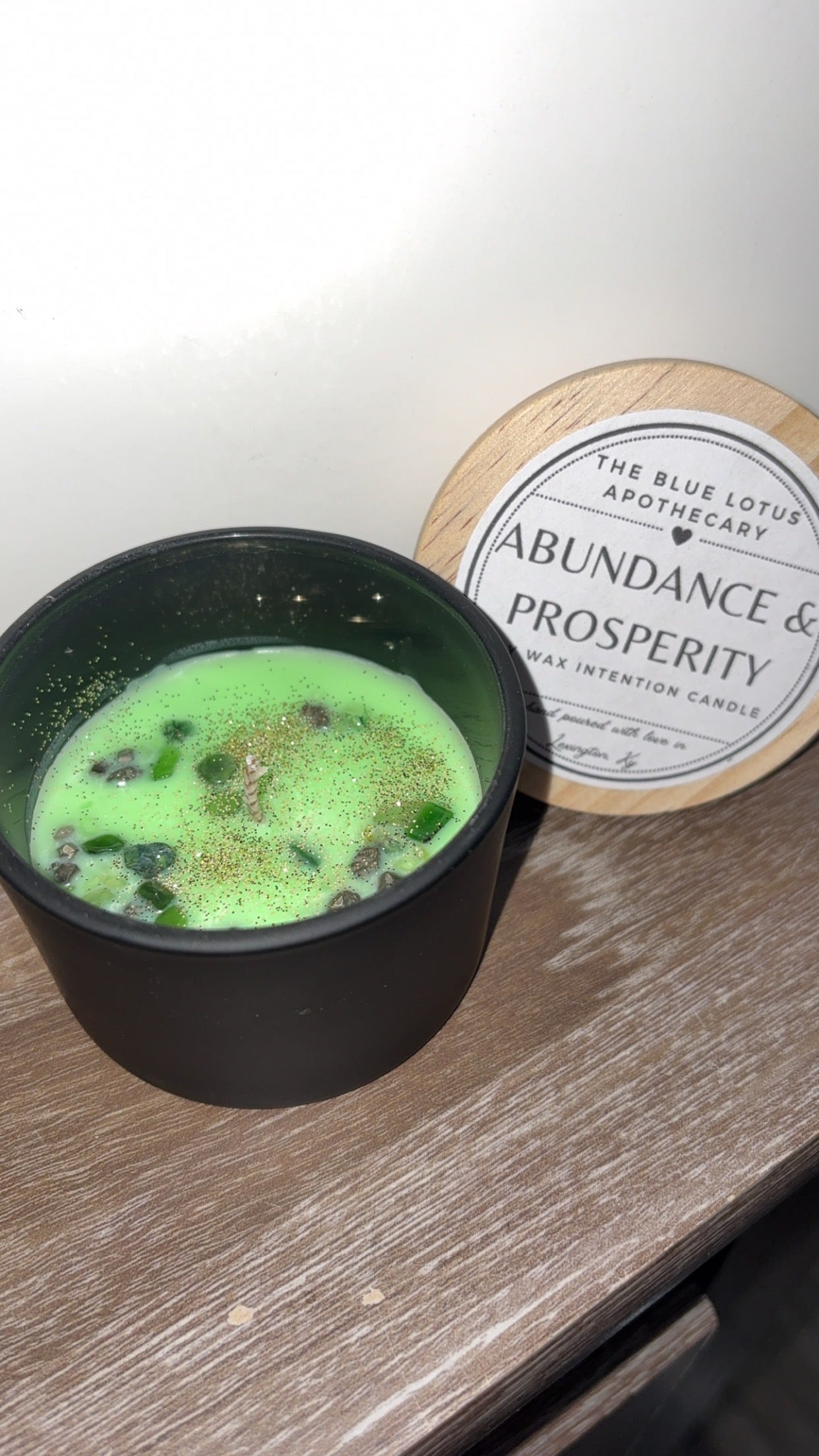 Abundance & Prosperity Intention Candle