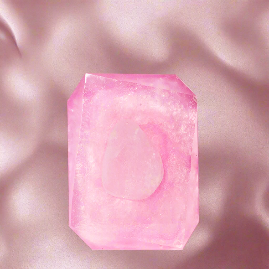 Wild Roses - Soap Bar (Hidden Crystal Inside!)