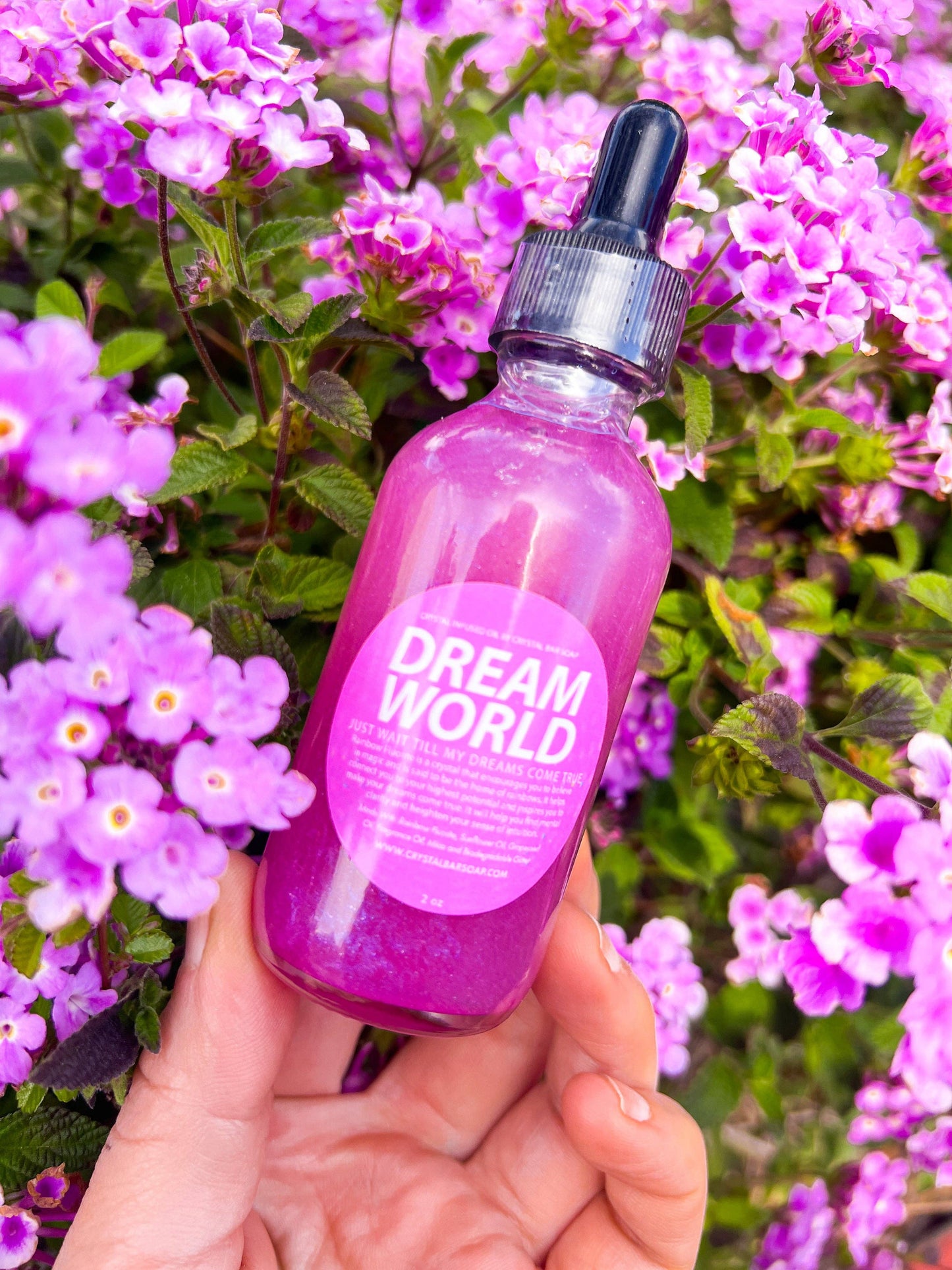Dream World - Bath & Body Oil (Crystal-Infused)