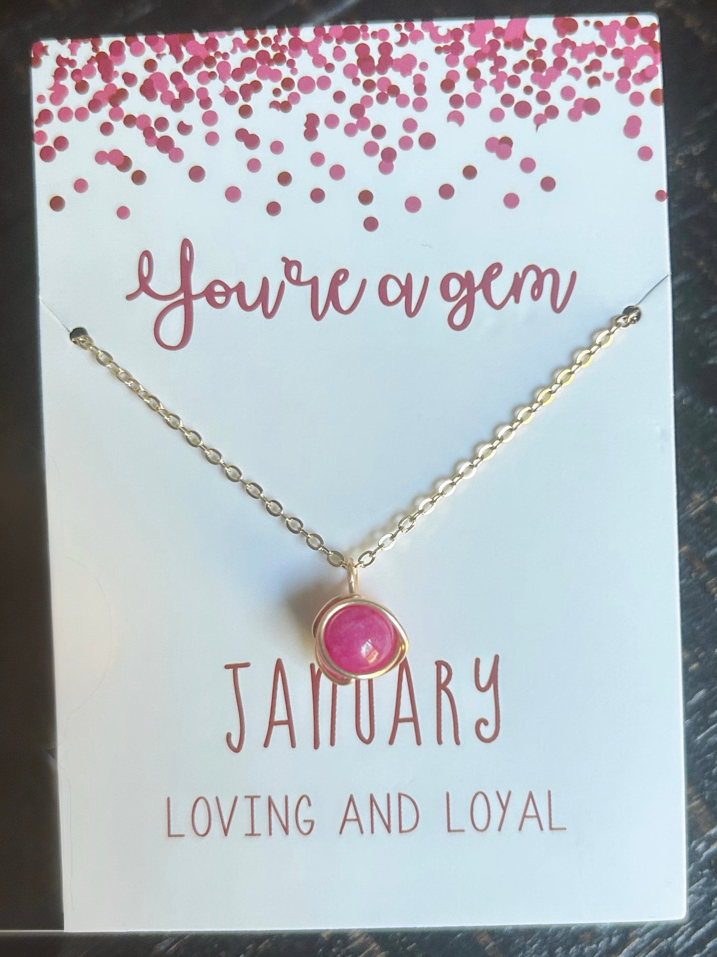 💎Gem Birthstone Necklaces