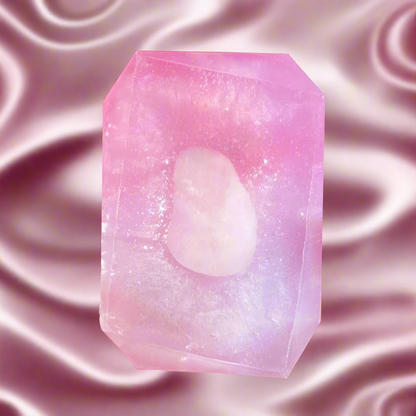 Wild Roses - Soap Bar (Hidden Crystal Inside!)