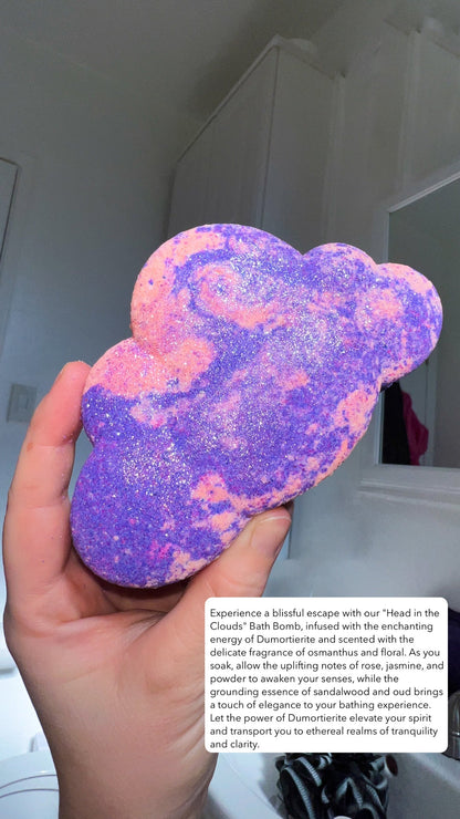 Head in the Clouds - Crystal-Infused BathBomb