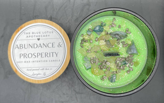 Abundance & Prosperity Intention Candle