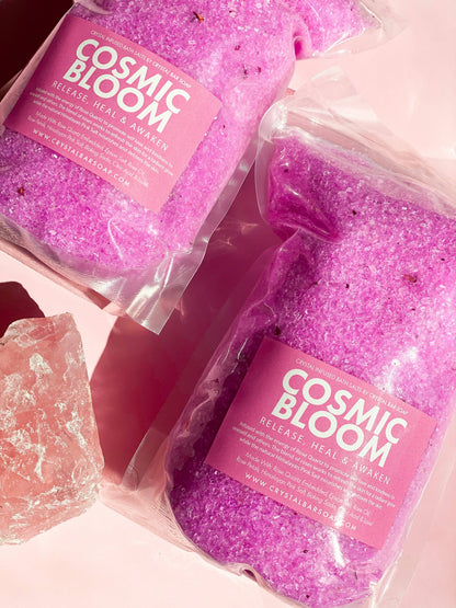 COSMIC BLOOM - (Crystal-Infused) Bath Salts