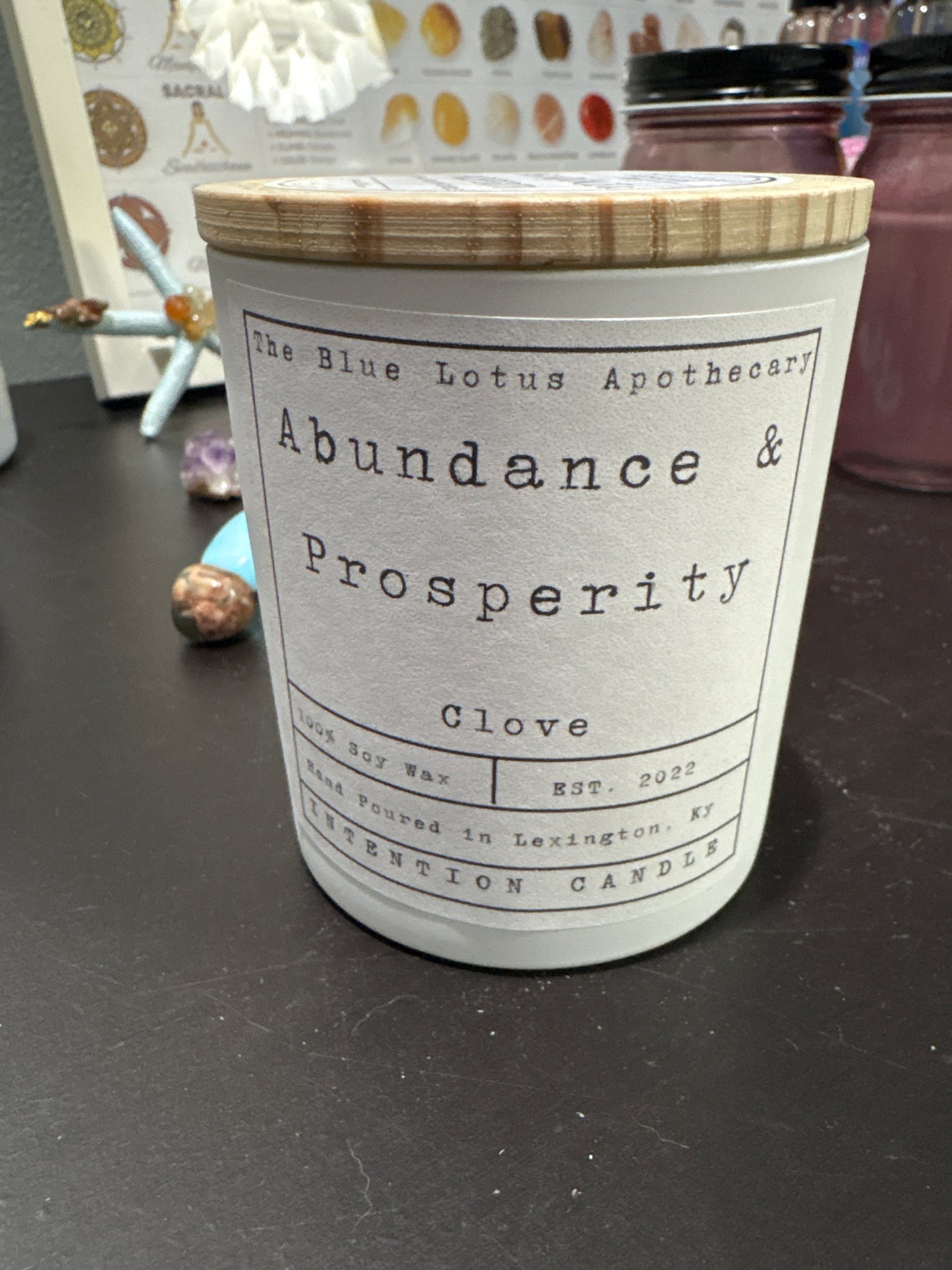 Abundance & Prosperity Intention Candle