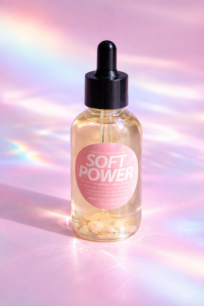 SOFT POWER (Libra) - Crystal-Infused Bath Oil
