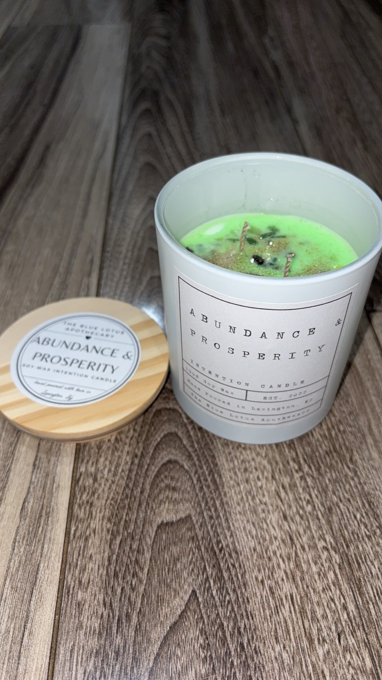Abundance & Prosperity Intention Candle