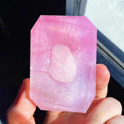 Wild Roses - Soap Bar (Hidden Crystal Inside!)