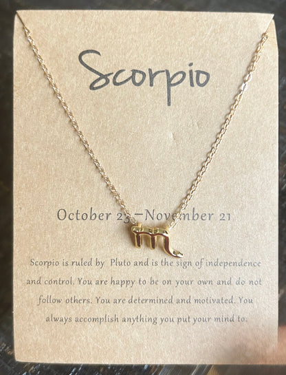 ✨Zodiac Sign Necklaces