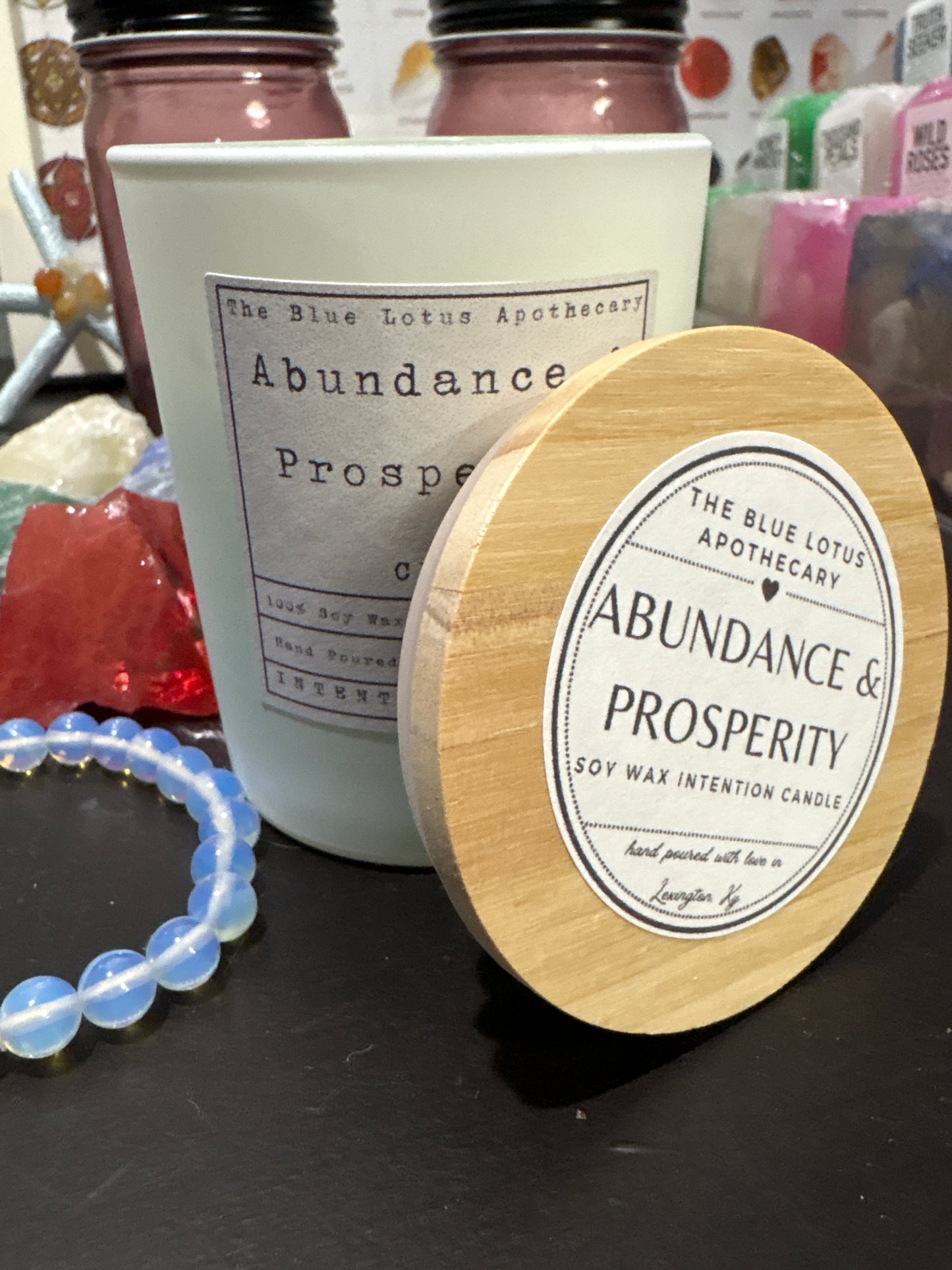 Abundance & Prosperity Intention Candle