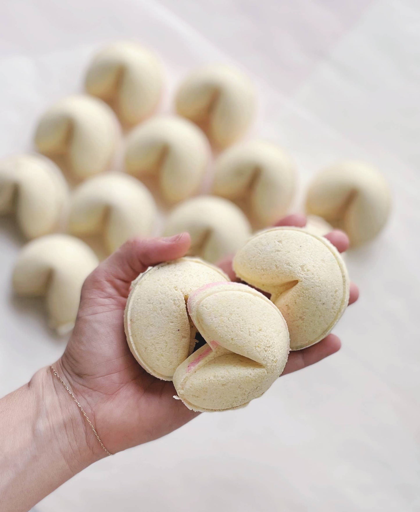 Fortune Cookie - Bath Bomb (Hidden Message Inside!)