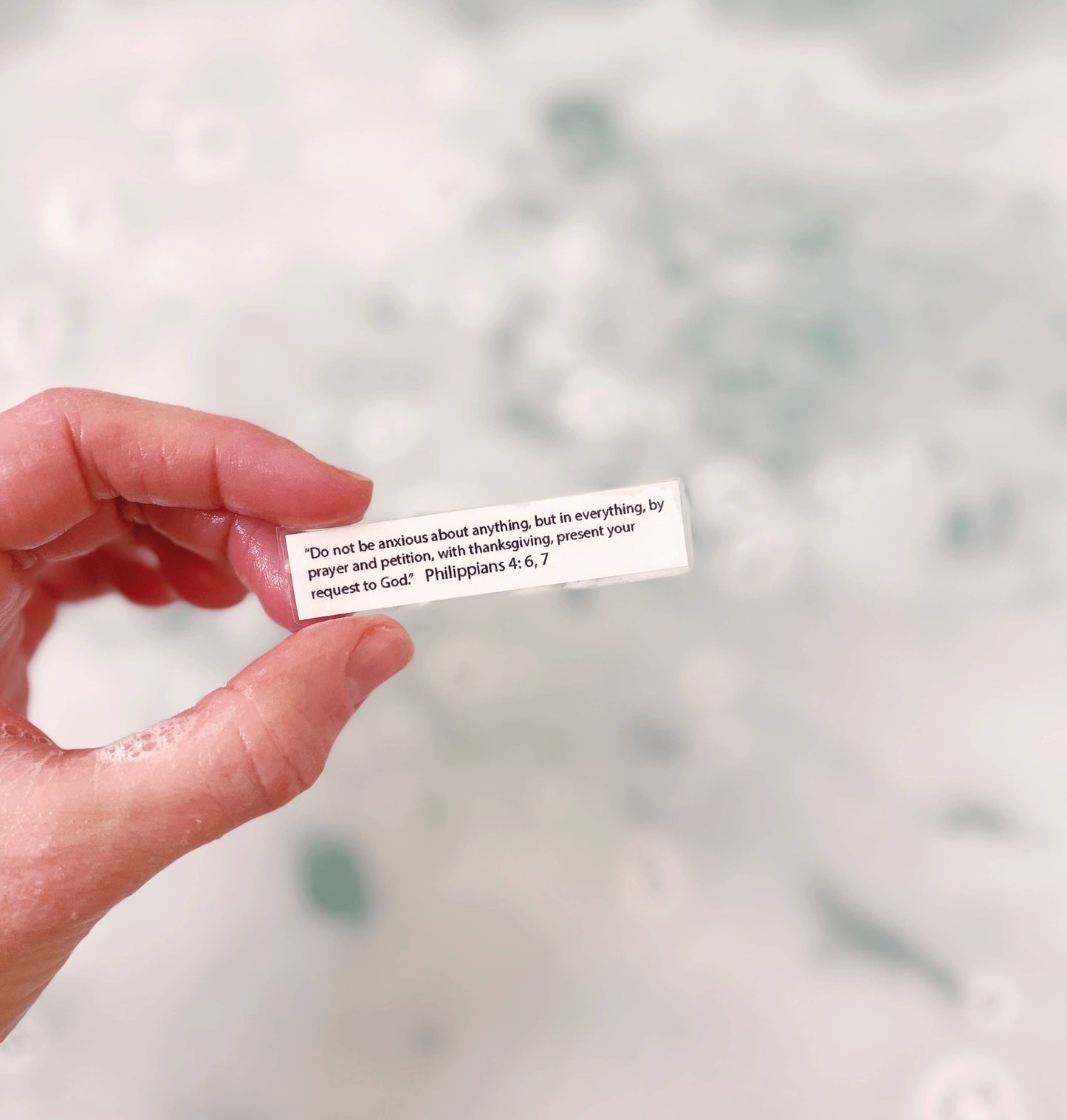 Prayer Bear - Bath Bomb (Hidden Prayer Inside!)