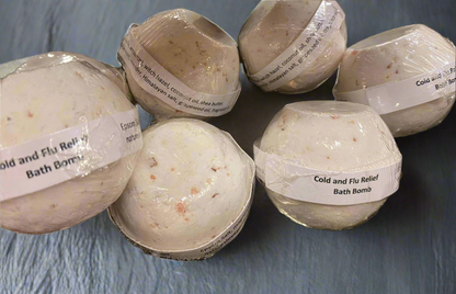 Cold and Flu Season - Bath Bomb (Soothing Relief)
