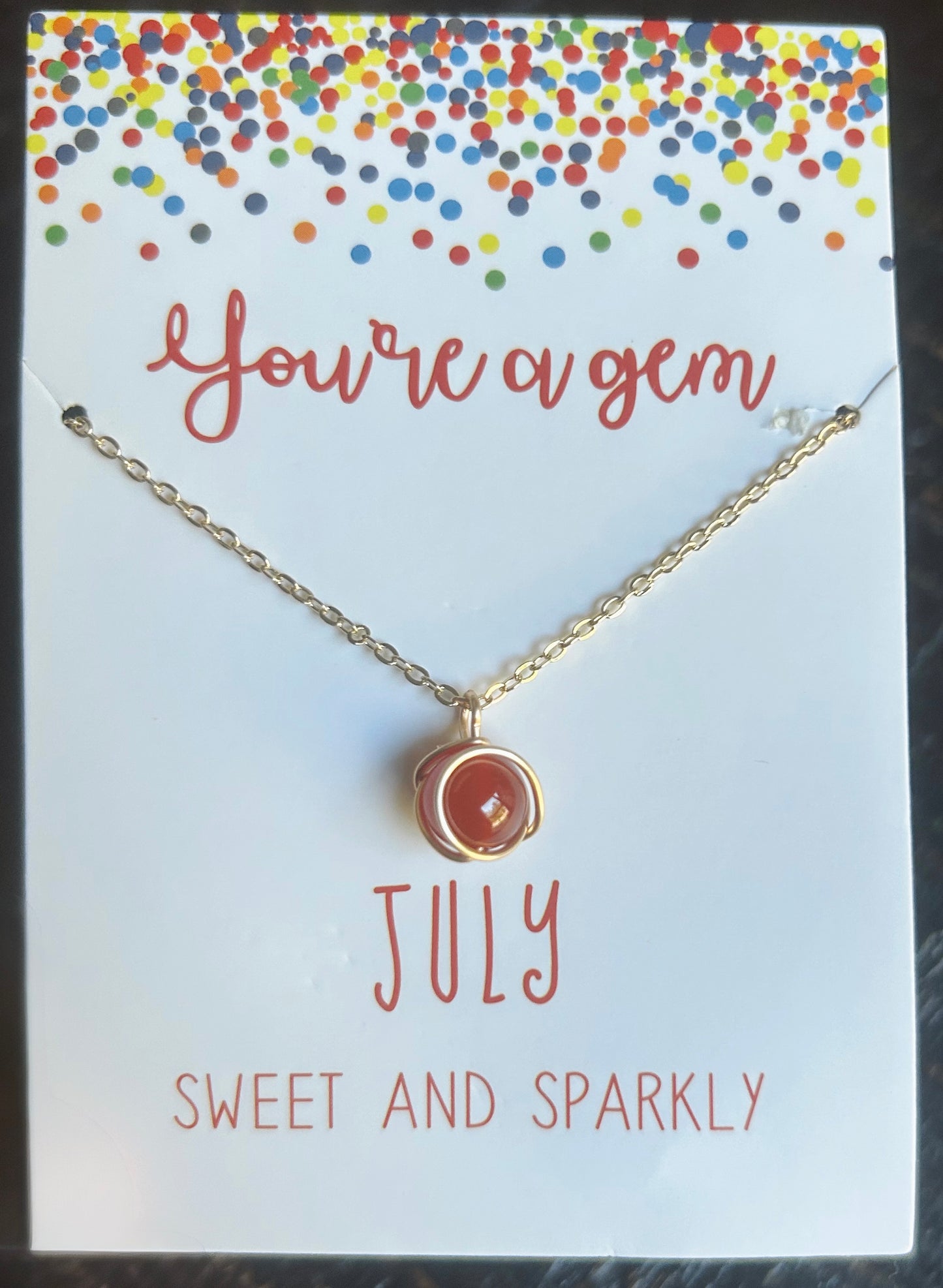 💎Gem Birthstone Necklaces