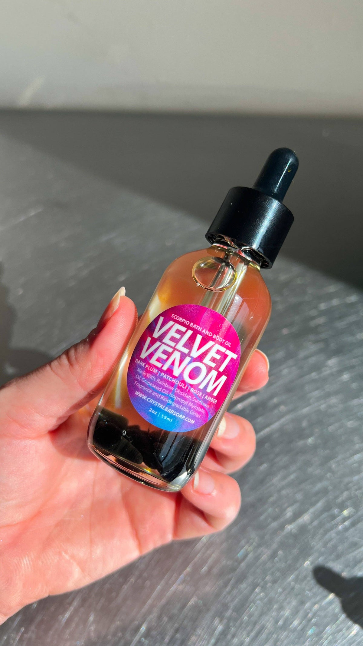 Velvet Venom - (Crystal-Infused) Body Oil