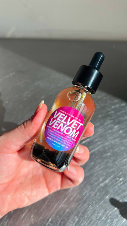 Velvet Venom - (Crystal-Infused) Body Oil