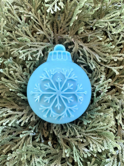 Snowflake Ornament - Artisan Soap Bar