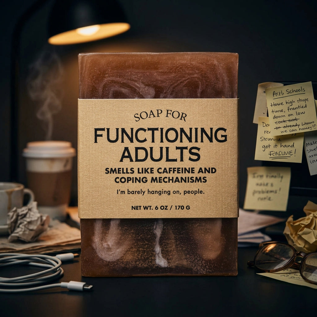 Soap for Functioning Adults - Artisan Soap Bar